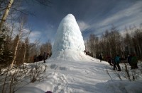 Ледяной Зюраткульский фонтан
